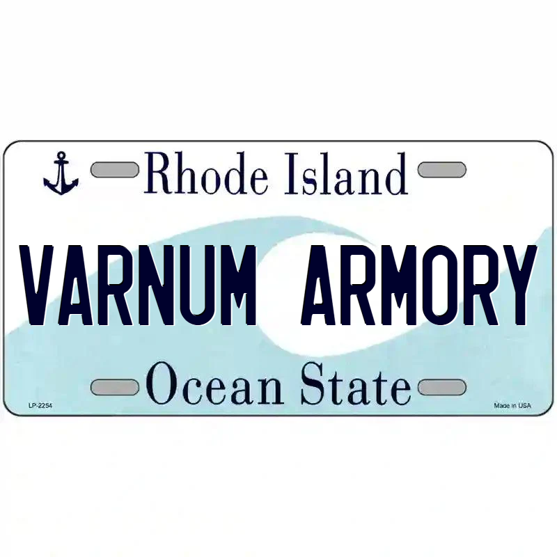 Varnum Armory Rhode Island Metal Sign