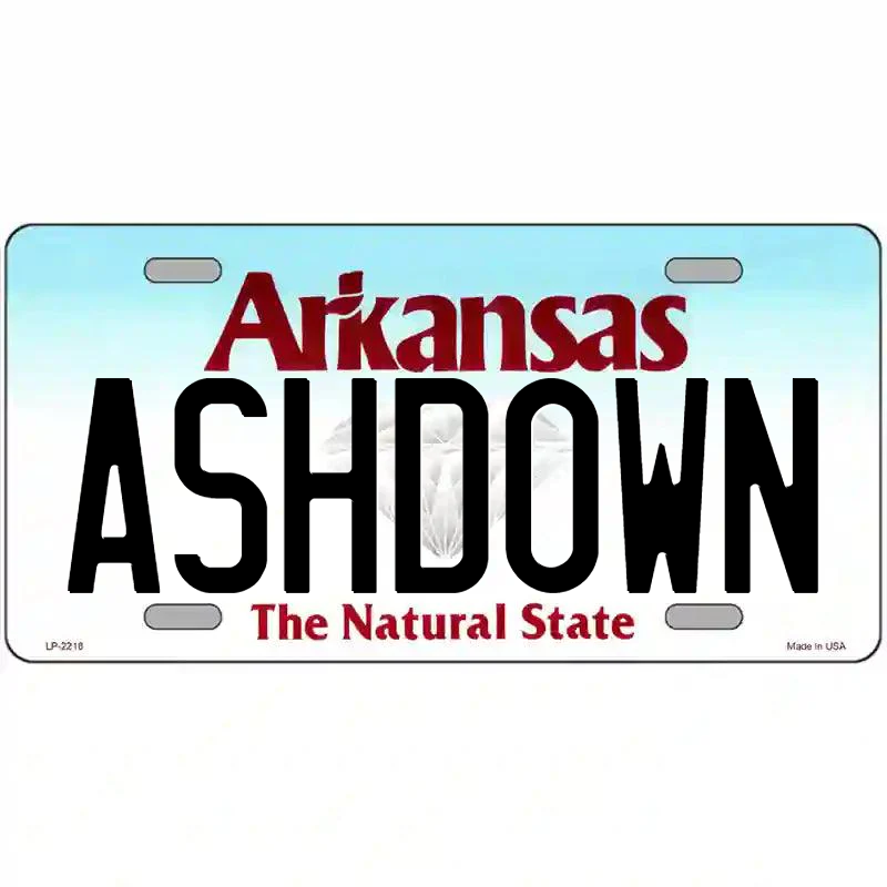 Ashdown Arkansas Metal Sign
