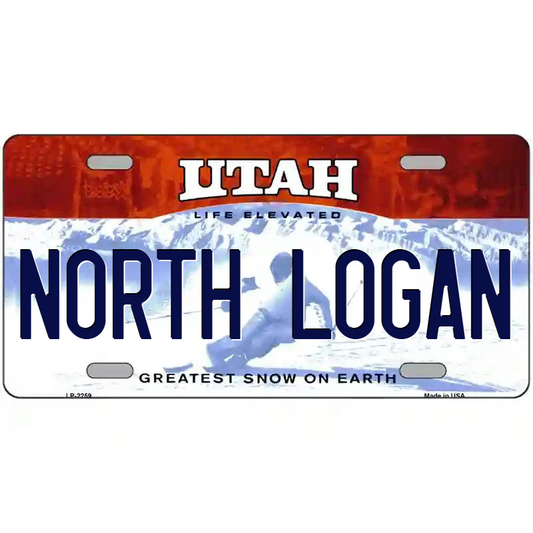 North Logan Utah Metal Sign
