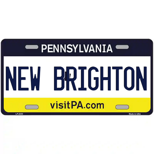 New Brighton Pennsylvania Metal Sign