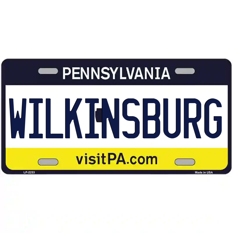 Williamsburg Pennsylvania Metal Sign