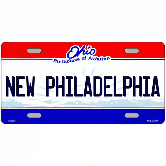 New Philadelphia Ohio Metal Sign