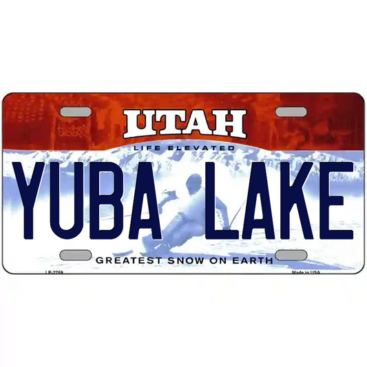 Yuba Lake Utah Metal Sign