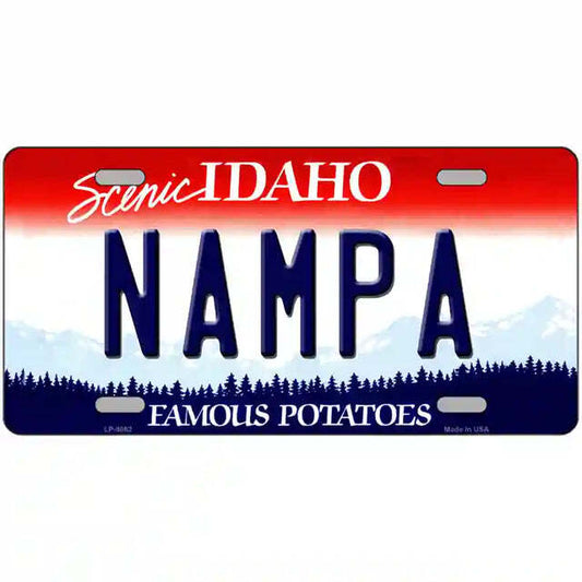 Nampa Idaho Metal Sign