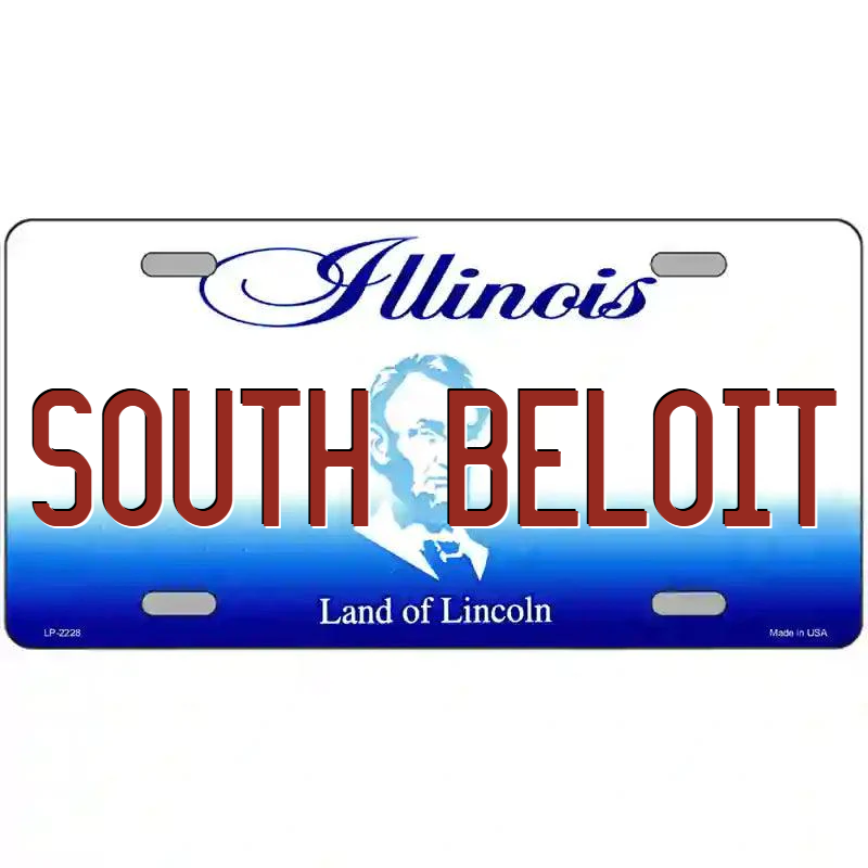 South Beloit Illinois Metal Sign