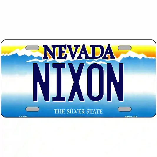 Nixon Nevada Metal Sign