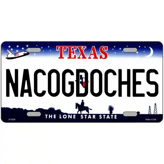Nacogdoches Texas Metal Sign