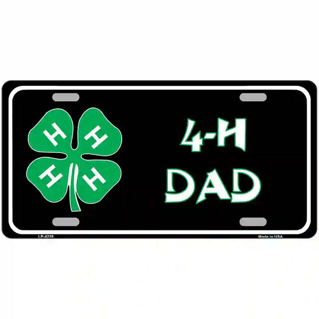 4-H Dad Metal Sign