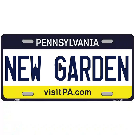 New Garden Pennsylvania Metal Sign