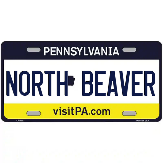 North Beaver Pennsylvania Metal Sign