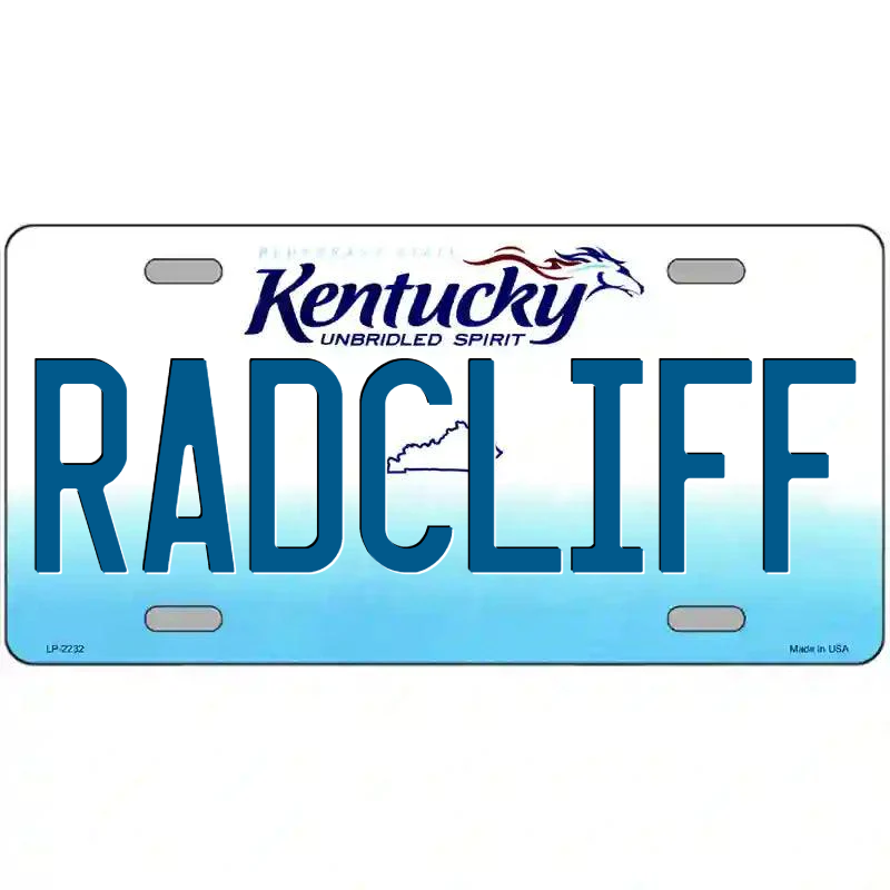 Radcliff Kentucky Metal Sign