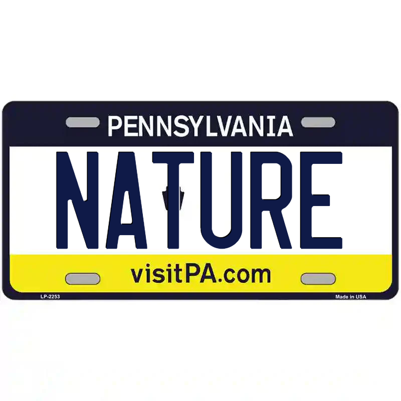 Nature Pennsylvania Metal Sign