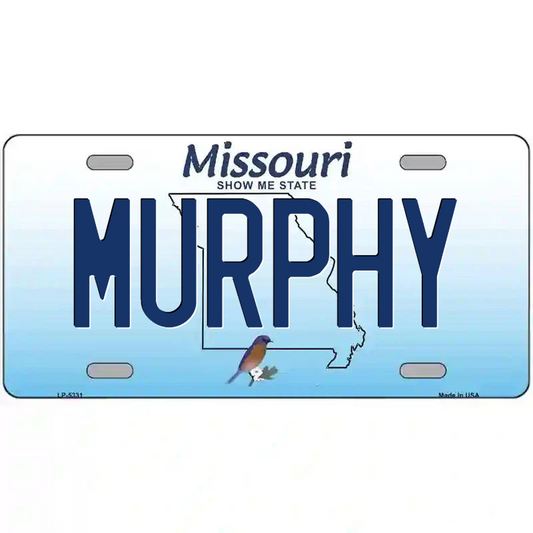 Murphy Missouri Metal Sign