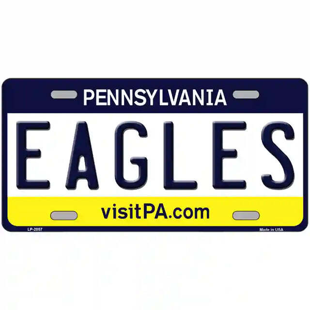 Eagles Pennsyvania Metal Sign