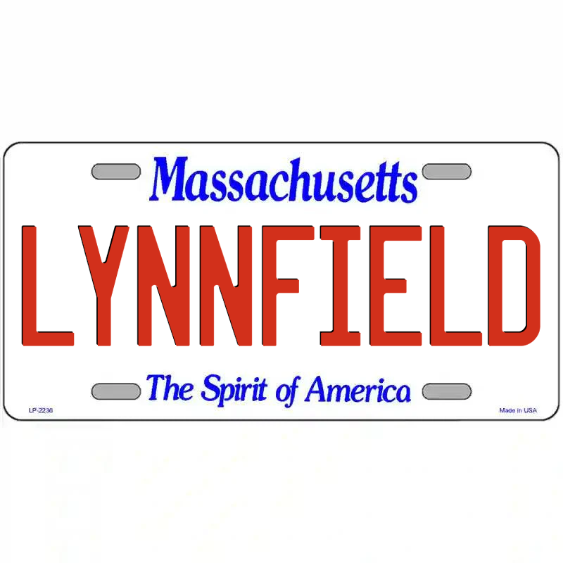 Lynnfield Massachusetts Metal Sign