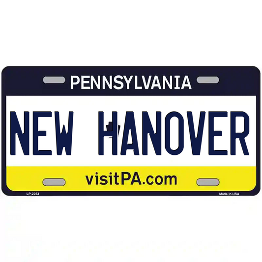 New Hanover Pennsylvania Metal Sign