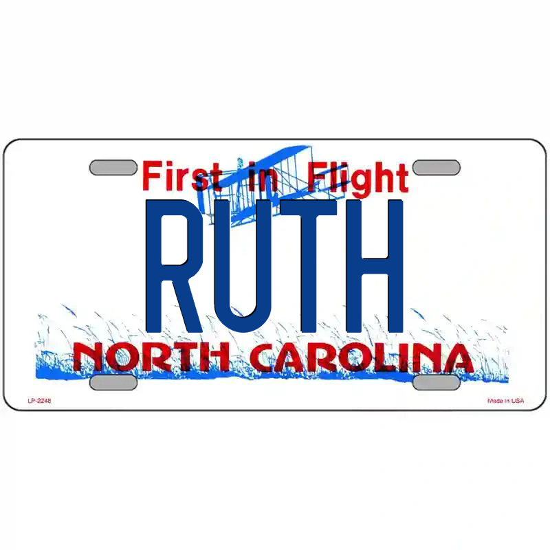 Ruth North Carolina Metal Sign