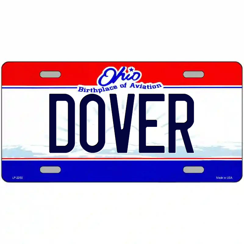 Dover Ohio Metal Sign