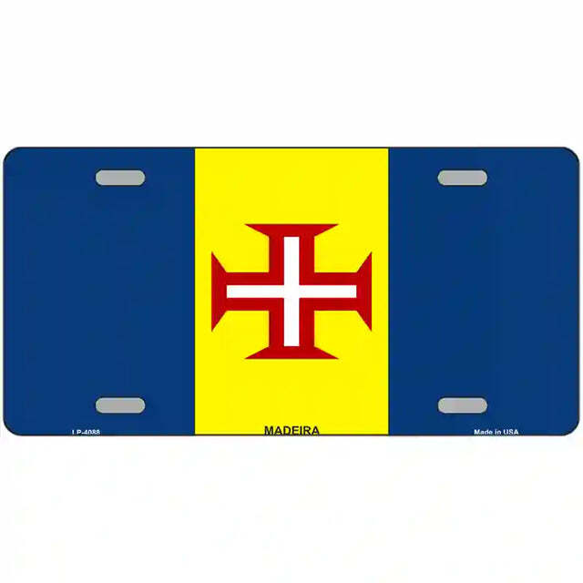 Madiera Flag Metal Sign