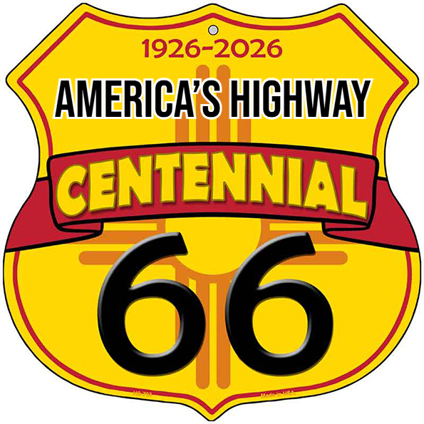 America's Highway New Mexico Flag Route 66 Centennial Highway Shield M