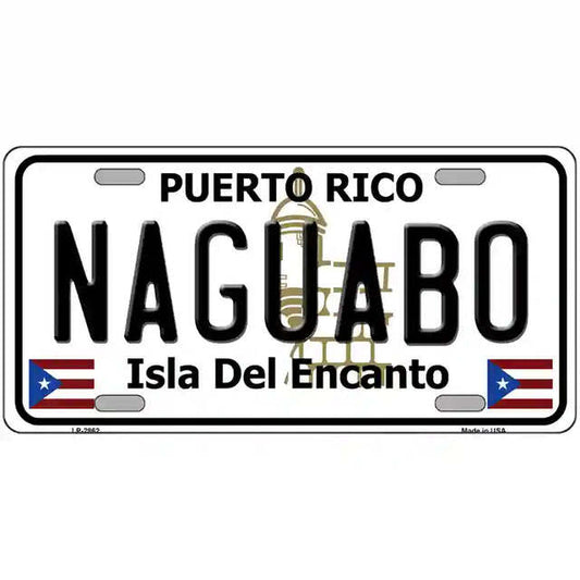 Naguabo Puerto Rico Metal Sign