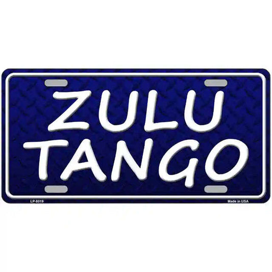 Zula Tango Metal Sign