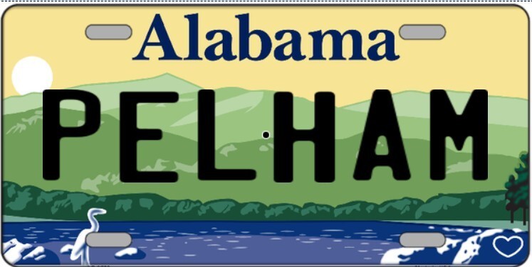Pelham Alabama Metal Sign