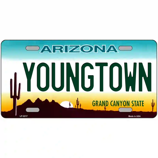 Youngtown Arizona Metal Sign