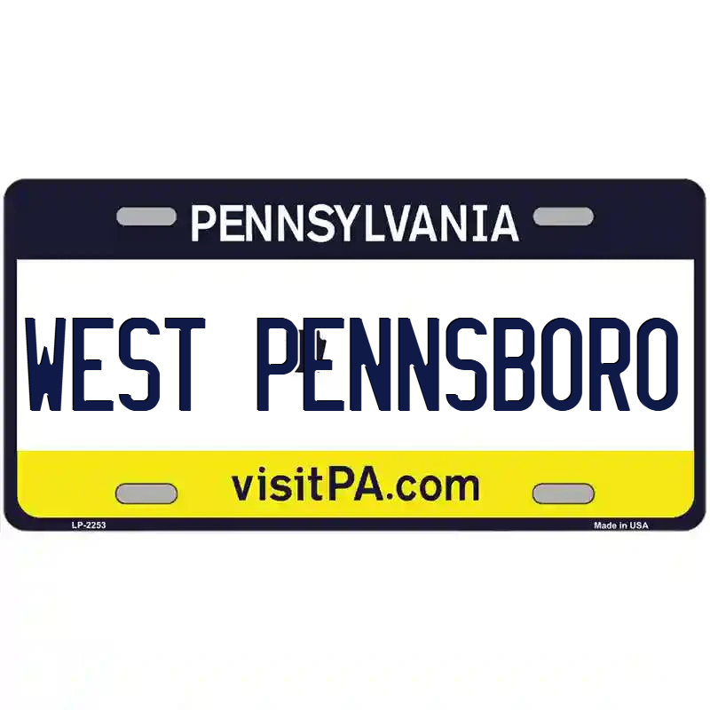 West Pennsboro Pennsylvania Metal Sign