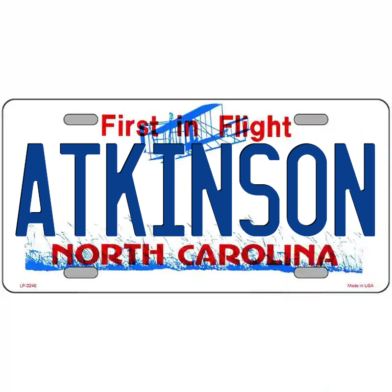 Atkinson North Carolina Metal Sign