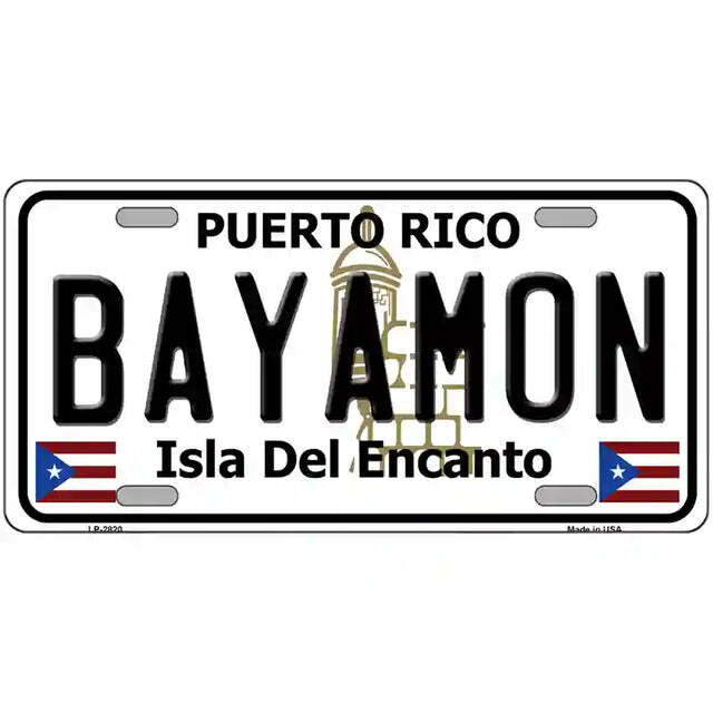 Bayamon Puerto Rico Metal Sign