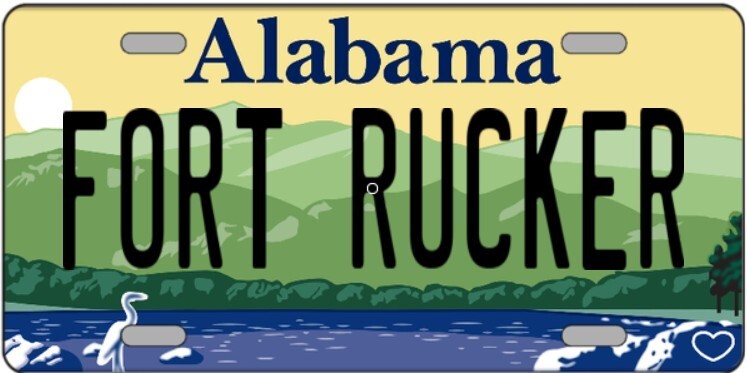 Fort Rucker Alabama Metal Sign