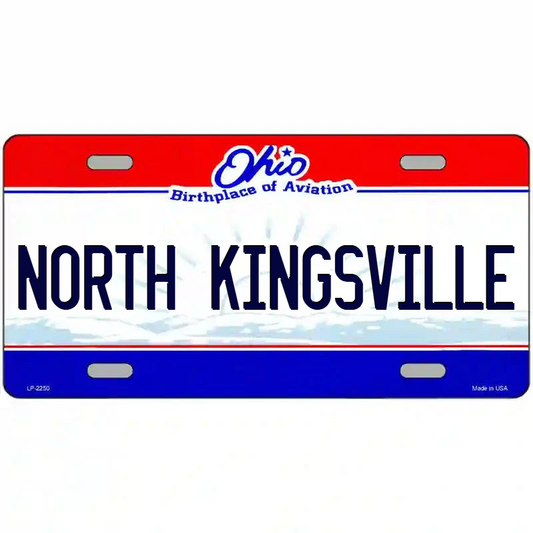 Norht Kingsville Ohio Metal Sign