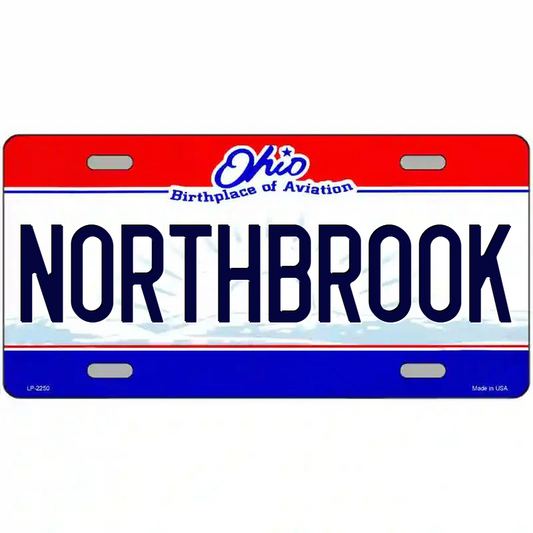 Northbrook Ohio Metal Sign