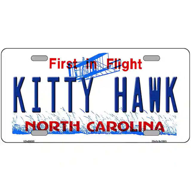 Kitty Hawk North Carolina Metal Sign