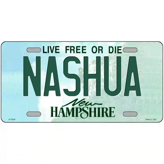 Nashua New Hampshire Metal Sign