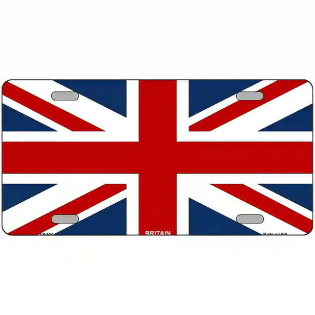 Britain Flag Metal Sign