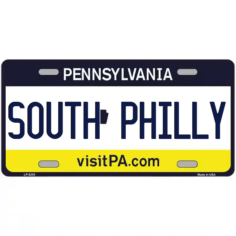 South Philly Pennsylvania Metal Sign