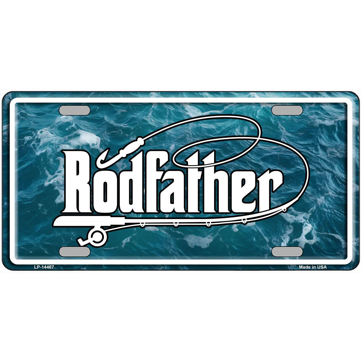 Rodfather Metal Sign