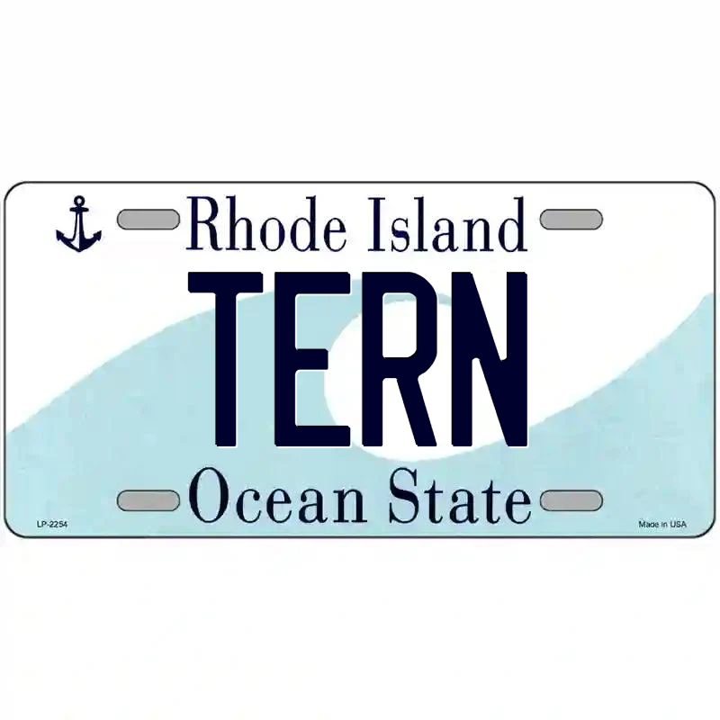 Tern Rhode Island Metal Sign