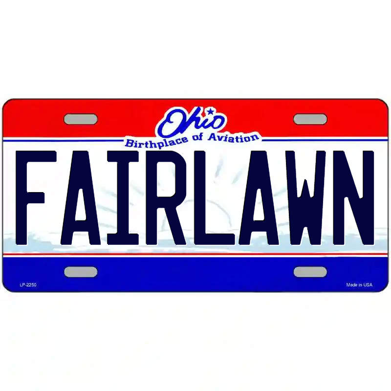 Fairlawn Ohio Metal Sign