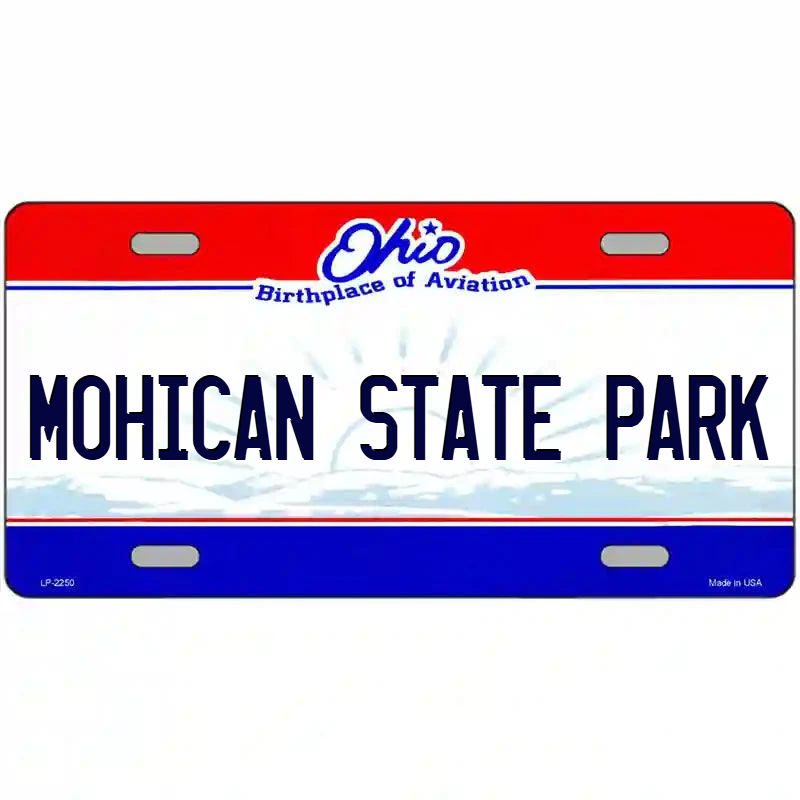 Mohican State Park Ohio Metal Sign