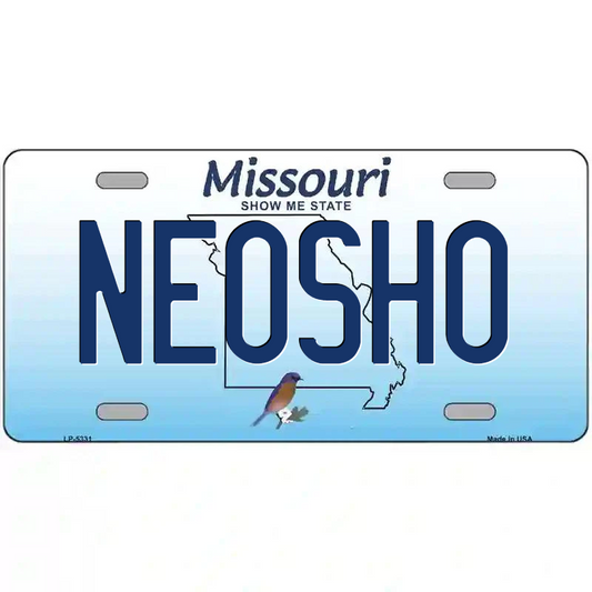 Neosho Missouri Metal Sign