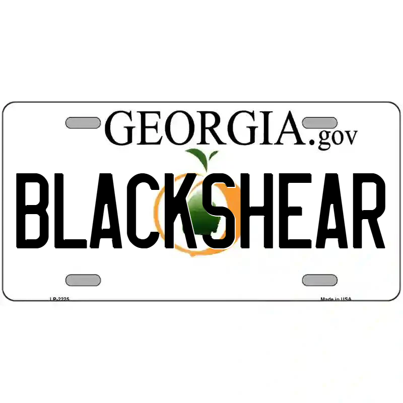 Blackshear Georgia Metal Sign