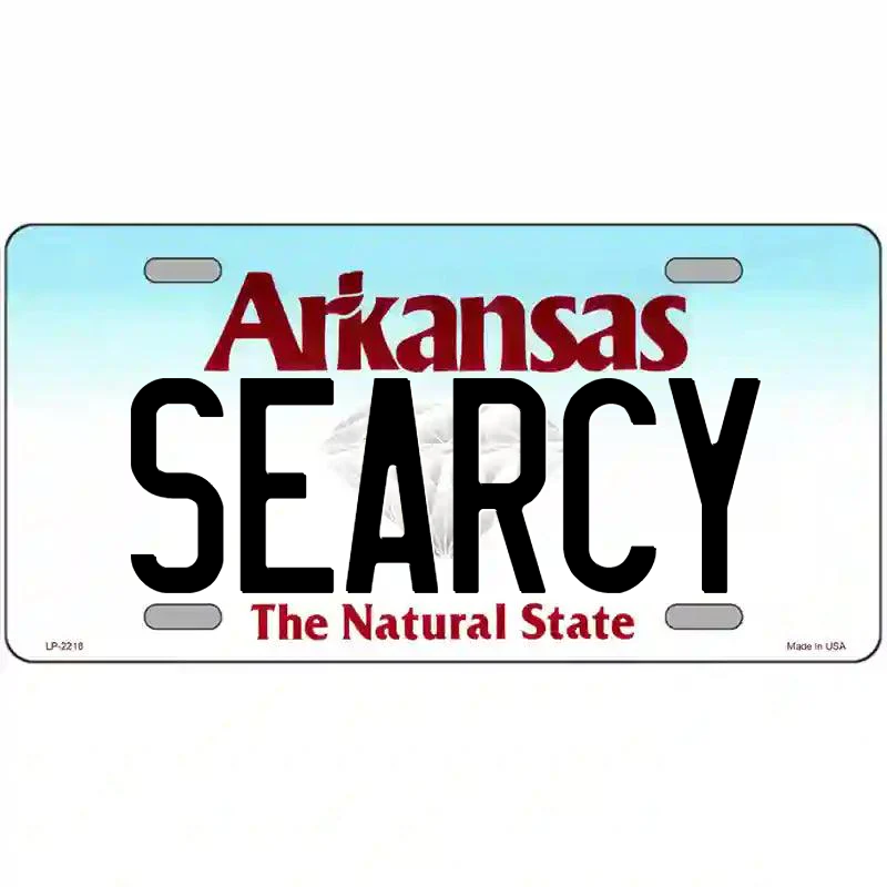 Searcy Arkansas Metal Sign
