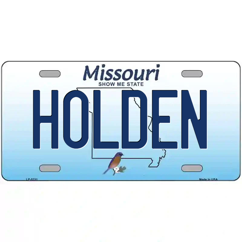 Holden Missouri Metal Sign