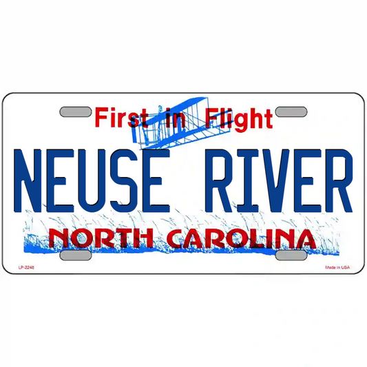 Neuse River North Carolina Metal Sign