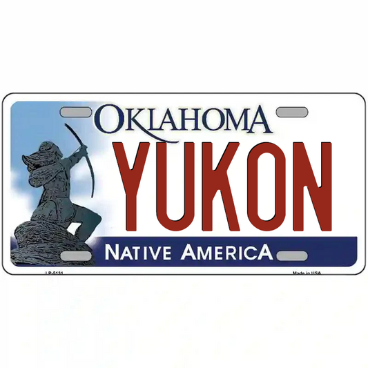 Yukon Oklahoma Metal Sign