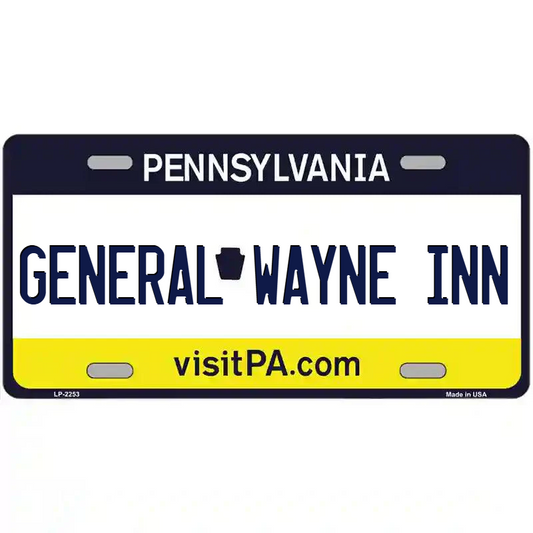 General Wayne Inn Pennsylvania Metal Sign