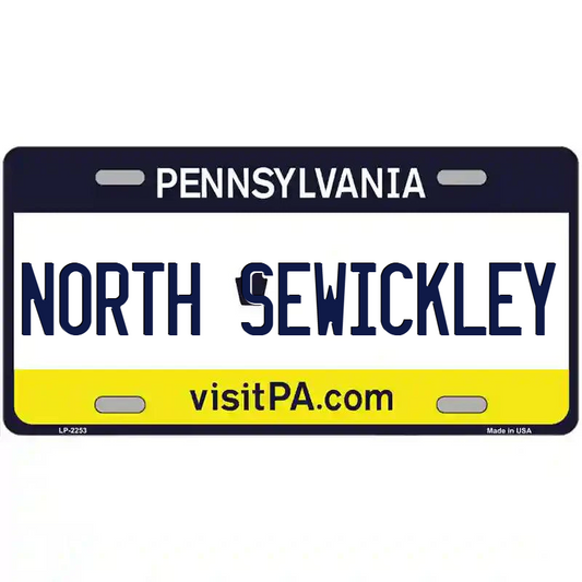 North Sewickley Pennsylvania Metal Sign